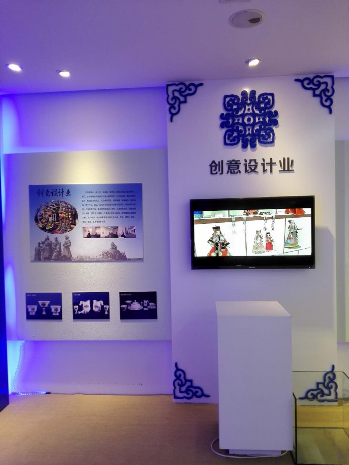 特發(fā)國際鄂爾多斯文化與科技創(chuàng)意展廳完工照片分享,展廳設(shè)計,展館設(shè)計
