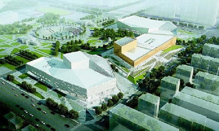 檔案館設計效果圖,檔案館設計公司方案,特發國際