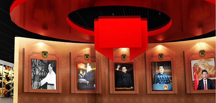 軍史館展廳,軍史館效果圖,博物館設(shè)計方案,軍史館方案