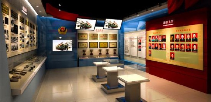 軍史館展廳,軍史館效果圖,博物館設(shè)計方案,軍史館方案