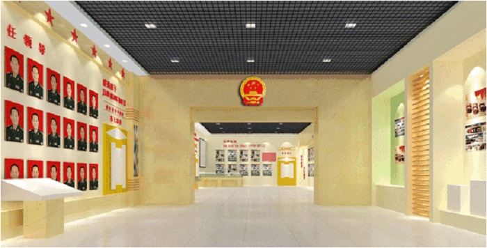 軍史館展廳,軍史館效果圖,博物館設(shè)計方案,軍史館方案